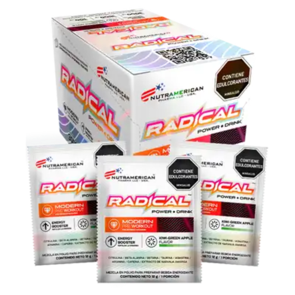 RADICAL POWER DRINK 18 SOBRES
