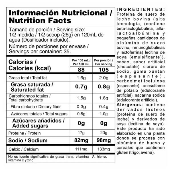 BIPRO CLASSIC 2 LIBRAS CHOCOLATE