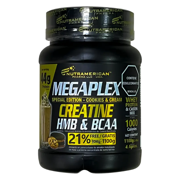 MEGAPLEX EDICION COOKIE AND CREAM 2.4 LIBRAS