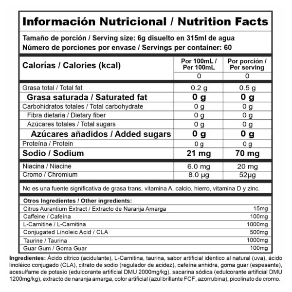 BURNER STACK 60 SERVICIOS