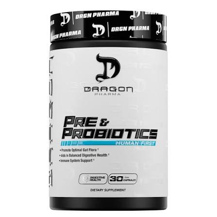 PROBIOTICOS Y PREBIOTICOS 30CAPS DRAGON PHARMA