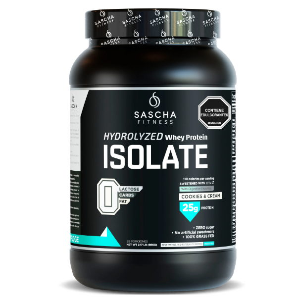 ISOLATE SASCHA FITNESS 2 LIBRAS COOKIES AND CREAM