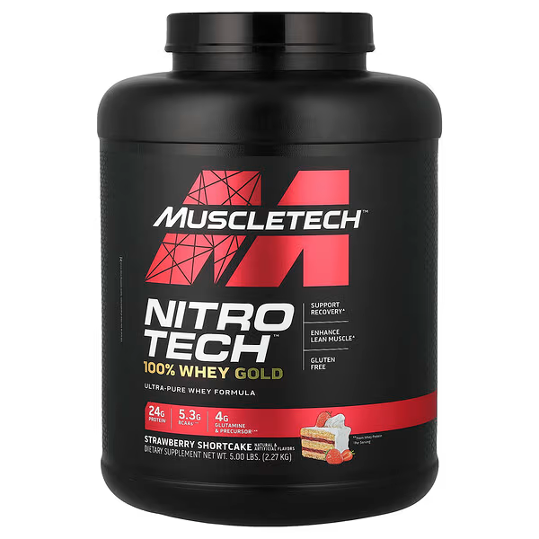 NITROTECH WHEY GOLD 5 LIBRAS FRESA