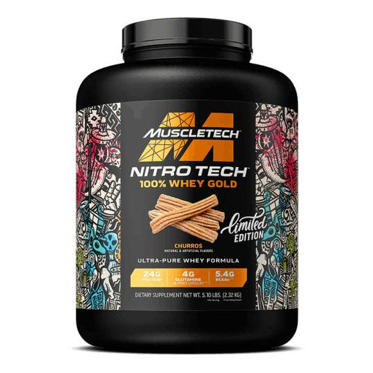 NITROTECH WHEY GOLD 5 LIBRAS CHURROS