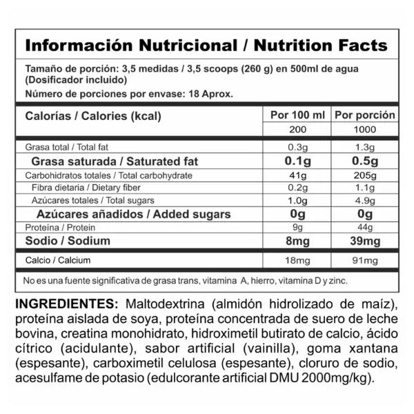 MEGAPLEX CREATINE POWER 10 LIBRAS